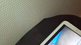 he pours tribute over jumjum68 the prettiest solo masturbation queen