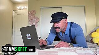 STEPFATHERS BANG DELILAH AND SONA HARD IN STEAMY 3SOME ANAL CREAMPIE ORGY!