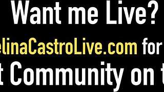 imagine angelina castro's curvy cuban beaver bent over outdoors crammed by monster cock in florida