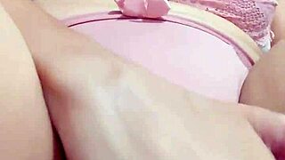 Brazilian milf fingers wet pussy and big tits in romantic tease