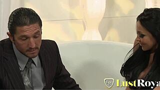 Beautiful Big Tits AUDREY BITONI Fingered Then Monster Cock Fucks Pussy