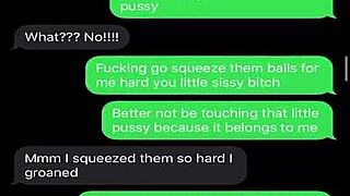 milf goddess dominates sissy bitch clit teasing humiliation sexting