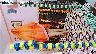 Curvy Big Ass Milf Teaches Suhagrat Night Secrets with Emotional Family Bond