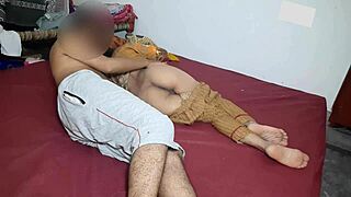 Desi Newlywed Couple's Intimate Bedroom Romance Turns Passionate