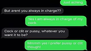 milf goddess dominates sissy bitch clit teasing humiliation sexting