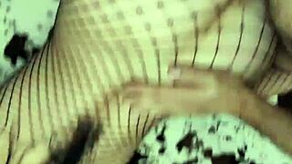 Beautiful Milf's Upside-Down Anal Assfucking Lick Closeup in Lingerie