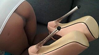 milf legs in pantyhose and heels make you throb check this compilation