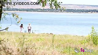 voyeur natalii quinn prowls madrid's san juan reservoir hunting thick cocks for public pounding