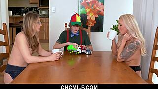 Spoiled Boy Demands Service From Milf Caretakers Anytime