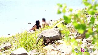 voyeur natalii quinn prowls madrid's san juan reservoir hunting thick cocks for public pounding