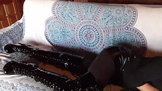 milf legs in pantyhose and heels make you throb check this compilation