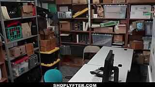 Shoplyfter Petite Slut Lily Jordan Caught Shoplifting Fucked by Cop.