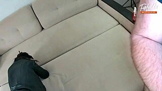 Bisexual hubby shares milf wife for mmf threesome creampie with buddy