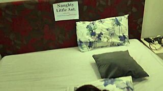 brazilian couple's naughty wife rides cock craving more anal fun