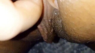 Homemade big clit wet pussy teasing and softcore horny display