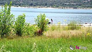 voyeur natalii quinn prowls madrid's san juan reservoir hunting thick cocks for public pounding