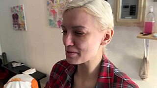 Big tits Kenzie Taylor rides monster cock cowgirl on hairy pussy casting test