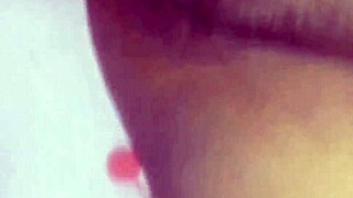 Homemade big clit wet pussy teasing and softcore horny display