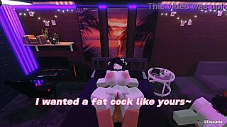 she sneaks away from boyfriend for a secret thrill with me