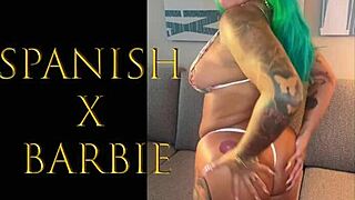 spanish barbiie rides mike jones bbc creampie squirt