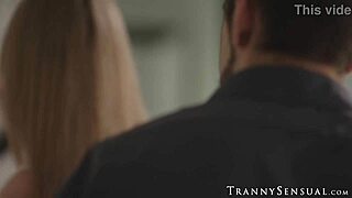 stunning shemale crystal thayer's ass gets drilled hard prone bone!