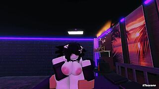 she sneaks away from boyfriend for a secret thrill with me