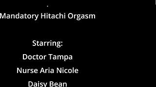 Daisy Bean gets mandatory Hitachi vibrator orgasm from doctor in Tampa hospital