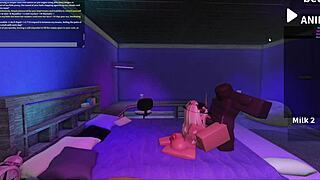 Blonde bimbo, bent over taking rough doggy from my monster BBC?