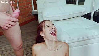 fit latina's workout turns into rough anal pounding with piss play and creampie finish