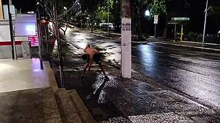 Madrasta Begs Enteado Fuck Her Hard In Car Street