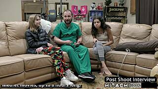 Daisy Bean gets mandatory Hitachi vibrator orgasm from doctor in Tampa hospital