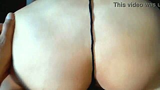 Stepsis Huge Ass Bounces Wild on My Cock