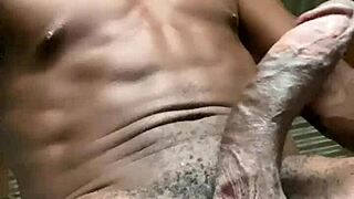 i got so horny stroking monster cock milking out every hot load