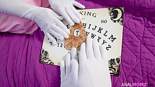 Milf craves deep anal thrill on Halloween night