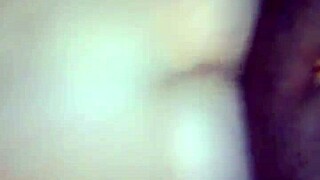 slut bends over hotel bed for intense doggy style pounding round three