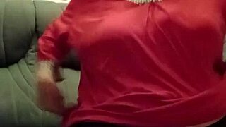 new slave bitch marie kneels humiliated milf tits out for master's dirty commands