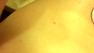 Sasha sucks every drop of jizz for hot facial lunch!