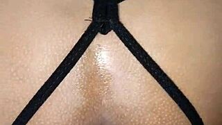 latina babe screams every thrust as huge cock slams her fat ass shaking