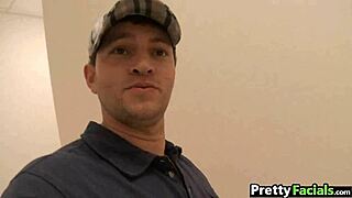 Two Cum-Filled Faces for Blonde and Latina Teens Ranie Mae!!