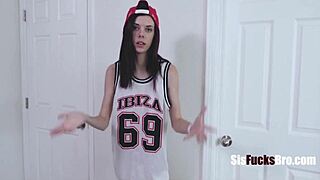 tomboy stepsis audrey grace burns proving her deep sexuality