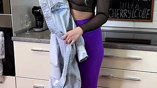 Cherrylcole Sits Down For Relaxing Breakfast Alone At Home