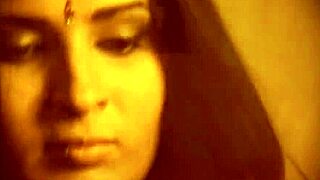 Exotic Brunette Dances Teases Strips Nude Sensually Beautiful.