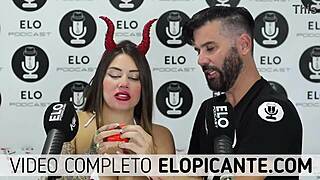 Elo Glides Ice Over Sara Blonde's Tits