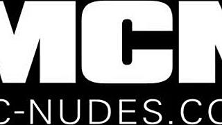 Brunette Eveline Fingers Wet Pussy in Steamy Bathroom Bliss