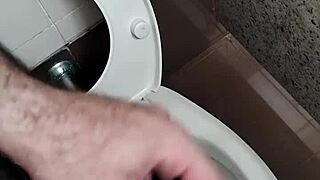 What Happens Inside This Public Toilet Bathroom Solo?