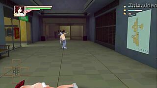 red haired lady gets fucked in pantsu new hentai game video