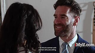 brilliant milf learns obedience through seductive spanking and tit punishment roleplay