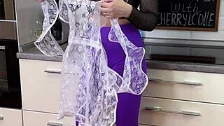 Cherrylcole Sits Down For Relaxing Breakfast Alone At Home