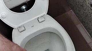 What Happens Inside This Public Toilet Bathroom Solo?