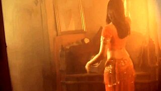 Exotic Brunette Dances Teases Strips Nude Sensually Beautiful.